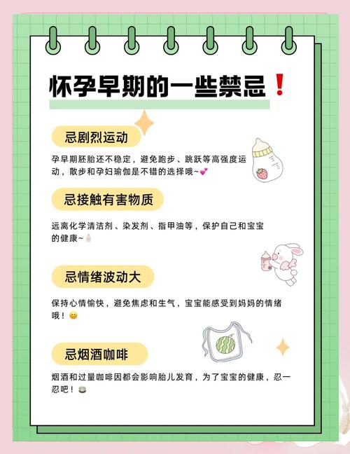 怀孕初期应注意什么
