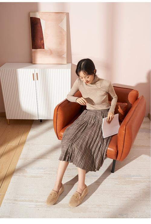 冬天穿懒人鞋怎么搭配