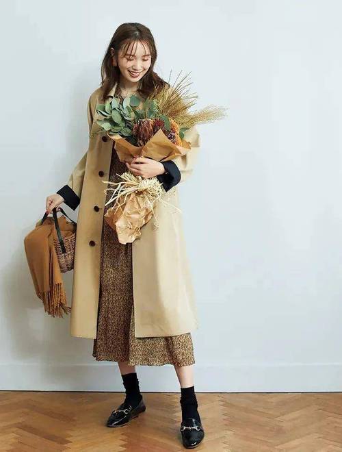 春季长裙怎么搭配图片