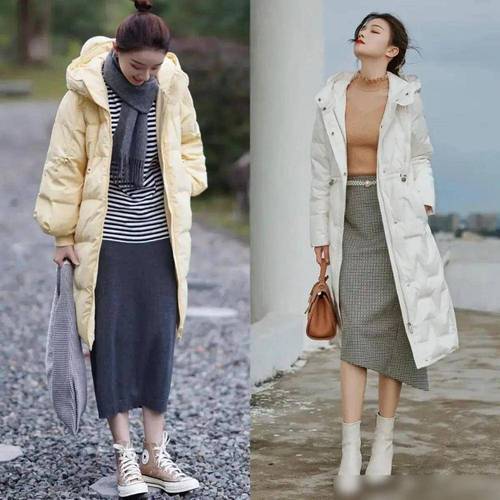 a版羽绒服怎么搭配下身