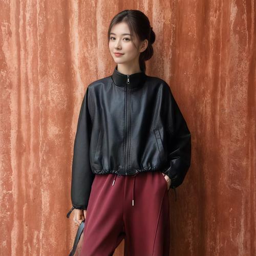 2025皮衣怎么搭配图片