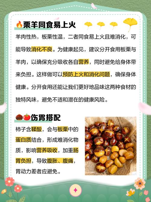 板栗和什么相克