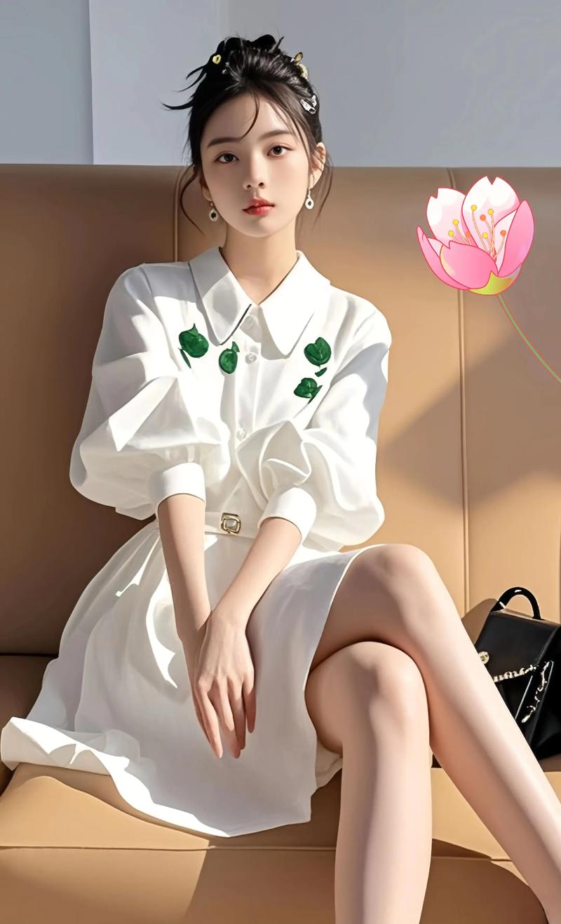 印花白衬衫怎么搭配