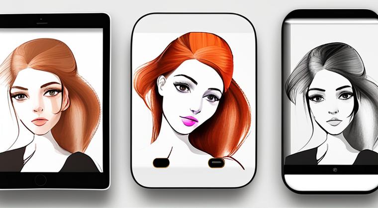 什么软件能p头发