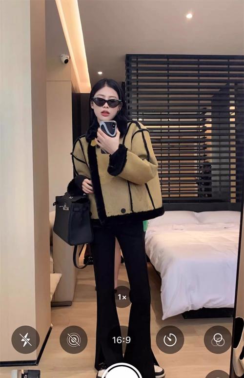 鹿皮大衣怎么搭配