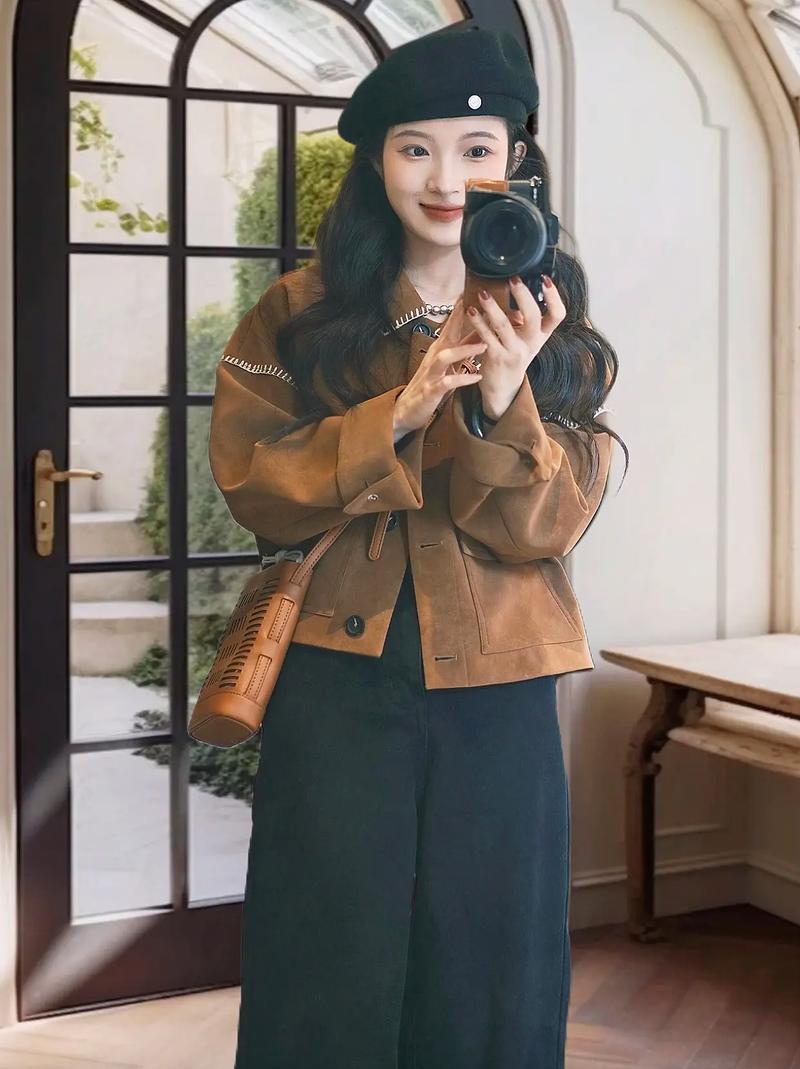 鹿皮大衣怎么搭配