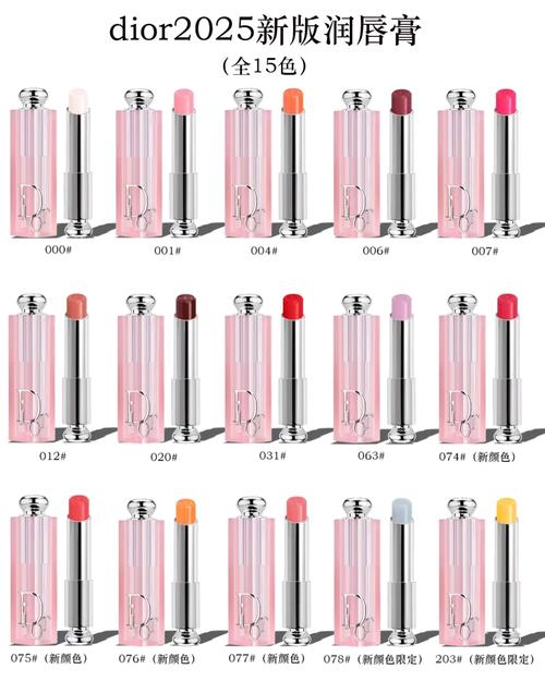 迪奥润唇膏的最新包装