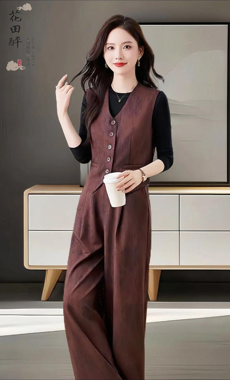 马甲怎么搭配好看女