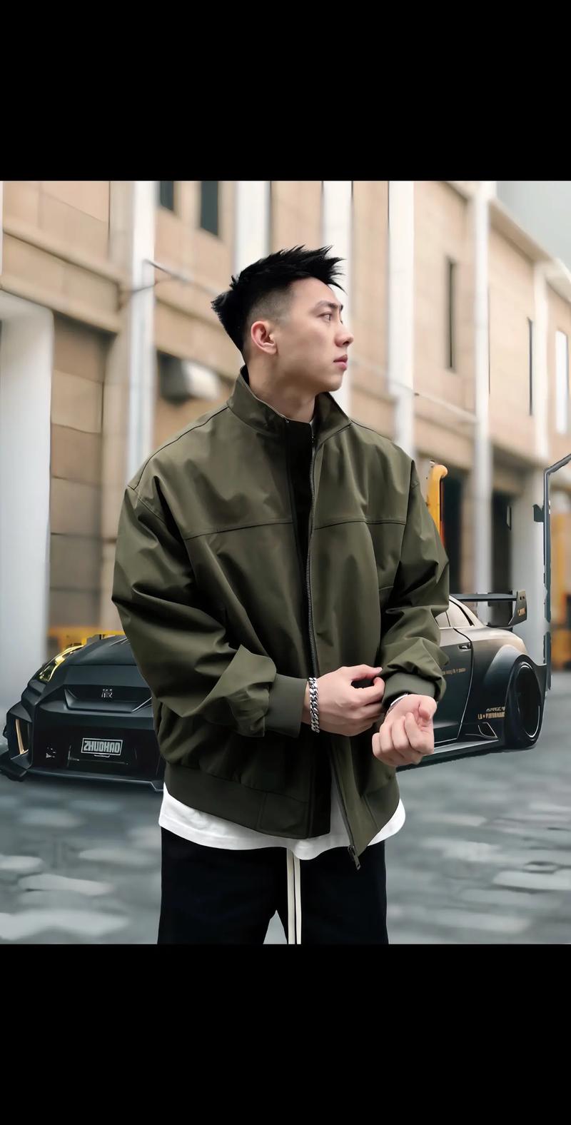 教练夹克怎么搭配