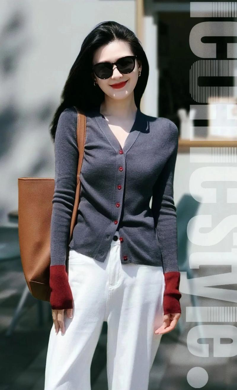 宽松针织衫怎么搭配