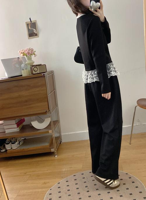 胖子穿裤裙怎么搭配上衣图片