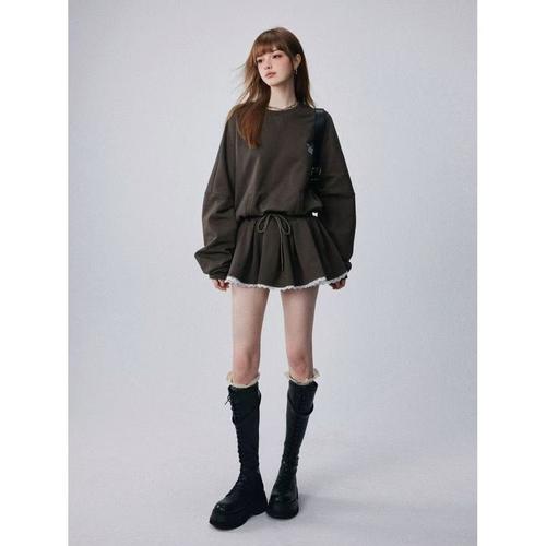 秋冬蓬蓬裙怎么搭配