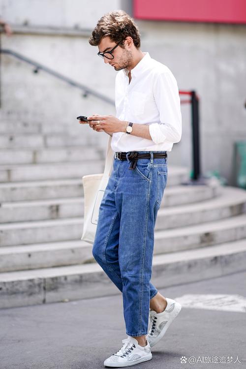 男牛仔裤配什么鞋好看