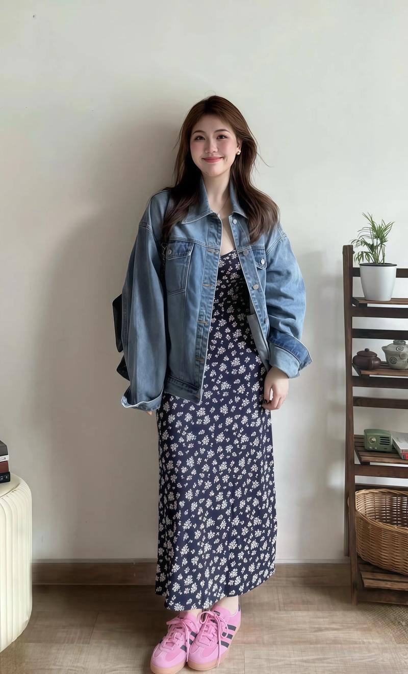 碎花连衣裙搭配什么外套
