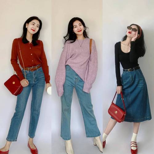 红皮鞋怎么搭配衣服图