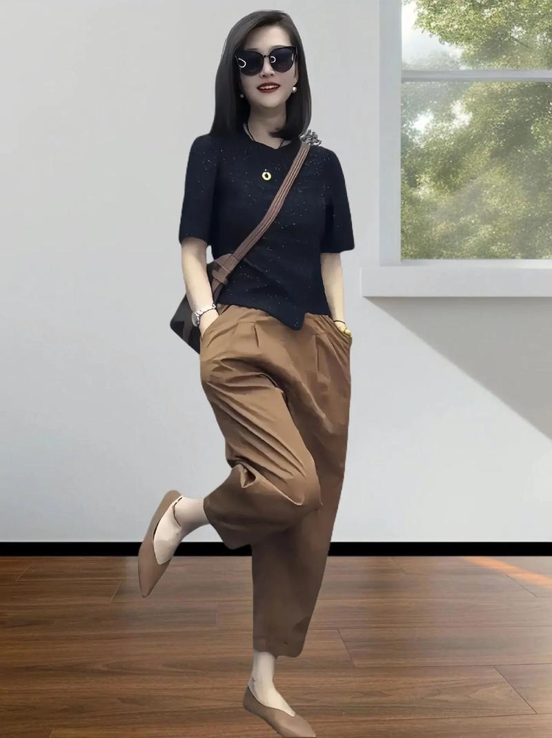 哈伦裤怎么搭配外套