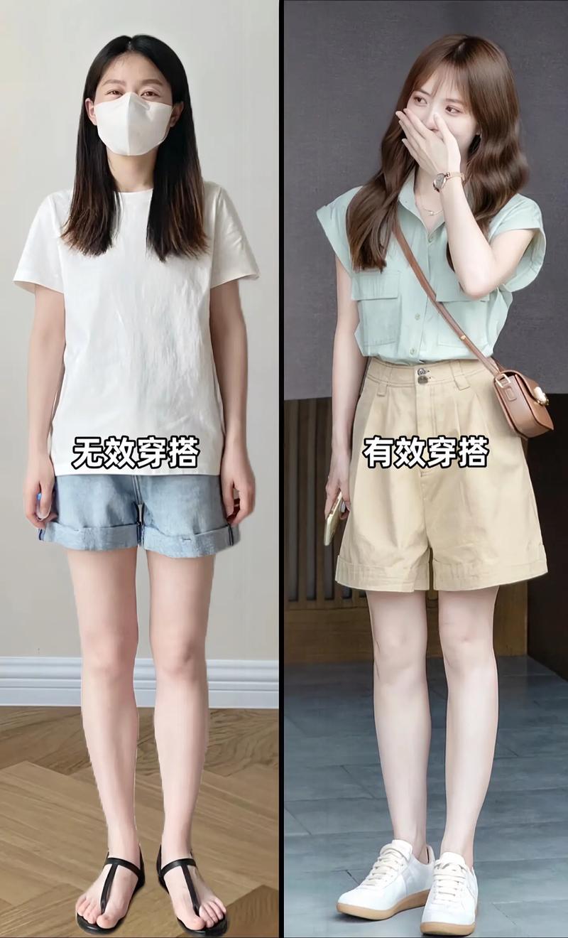 瘦小个子怎么搭配图片