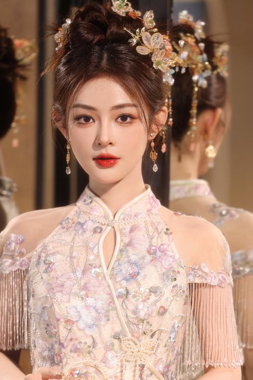 最新最好看的新娘发型