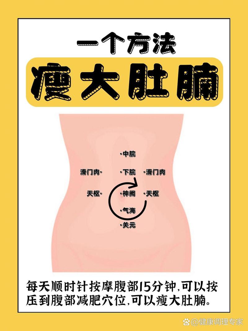 肚子上放什么能减肥