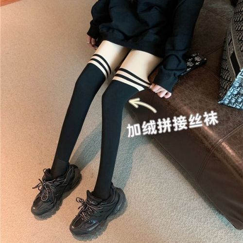 假高筒打底裤袜怎么搭配鞋子