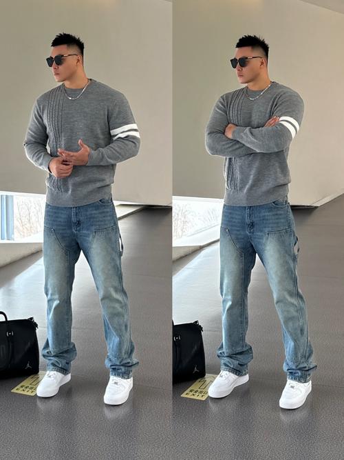 男装线衫怎么搭配