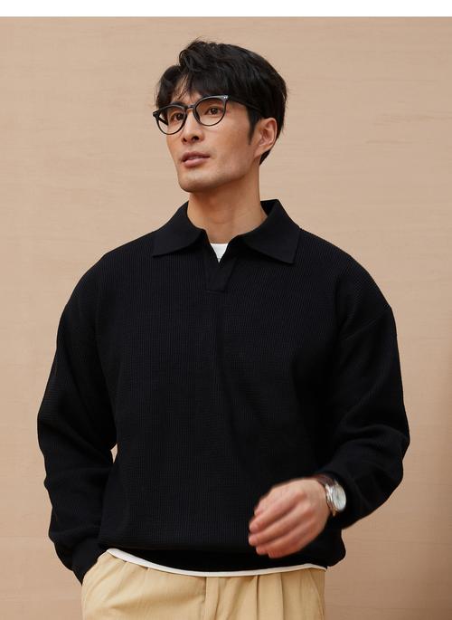 男装线衫怎么搭配