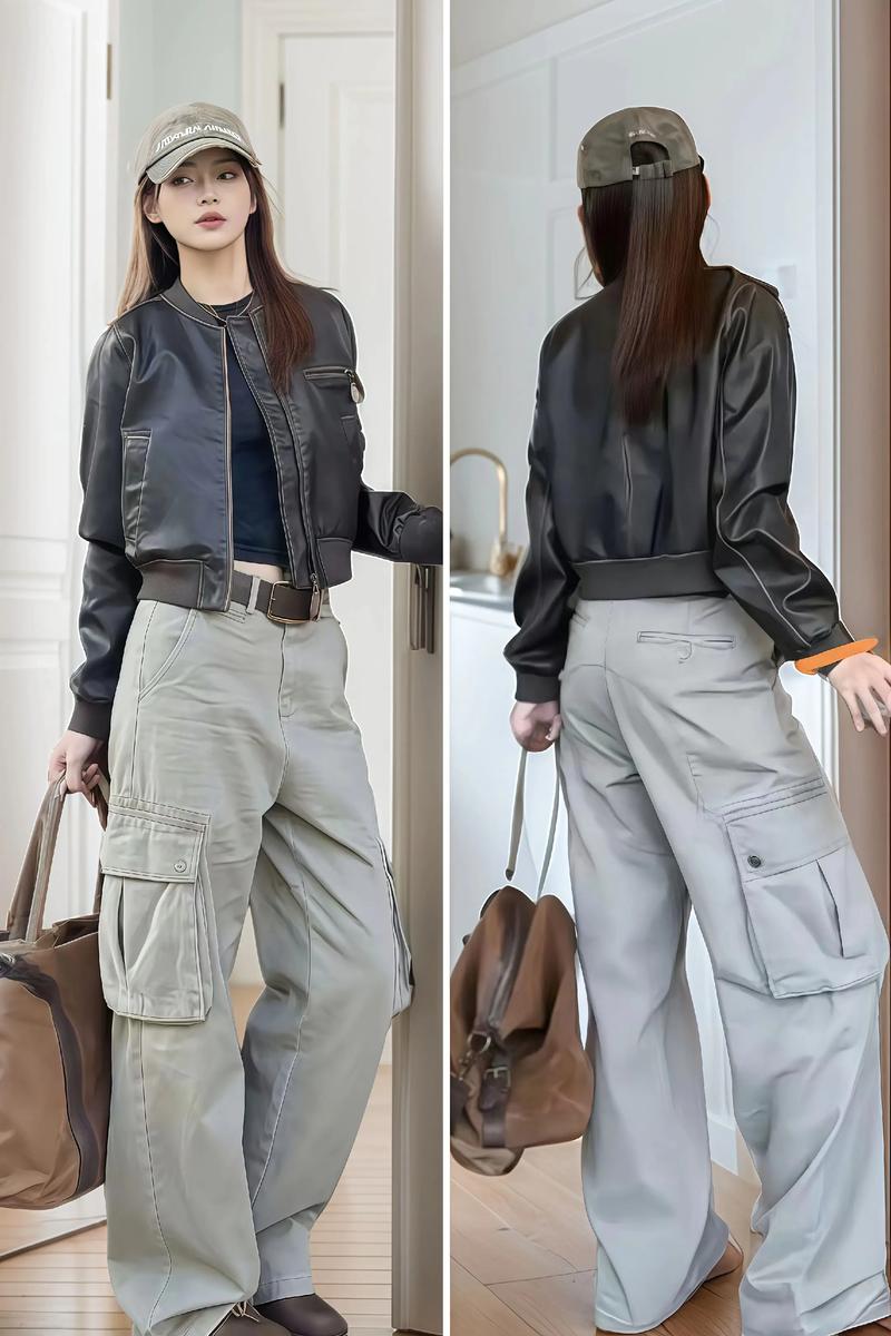 短款皮衣怎么搭配图片