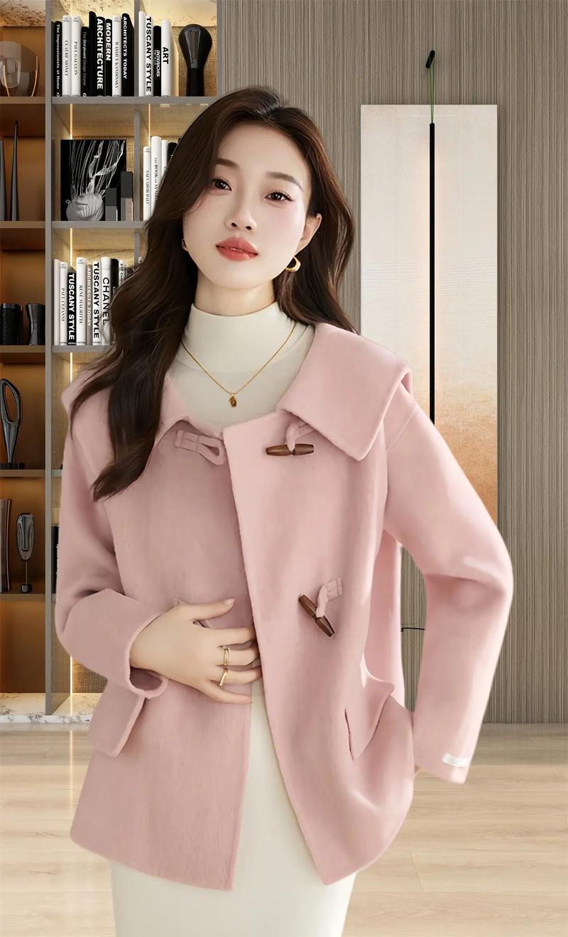 粉色小外套怎么搭配