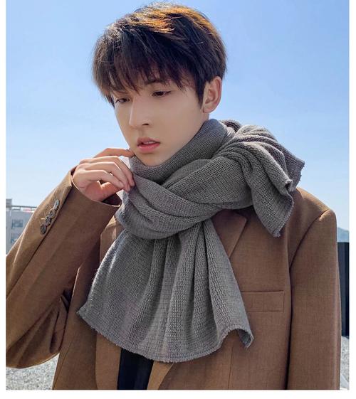 男生戴什么围巾好看