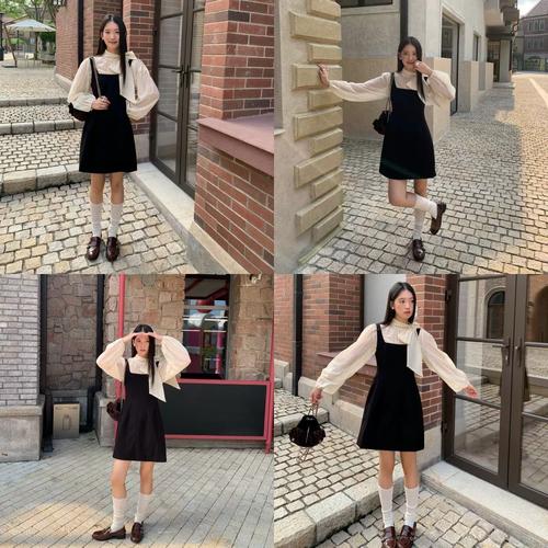 无袖秋裙怎么搭配