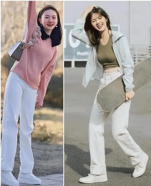 白长裤配什么上衣