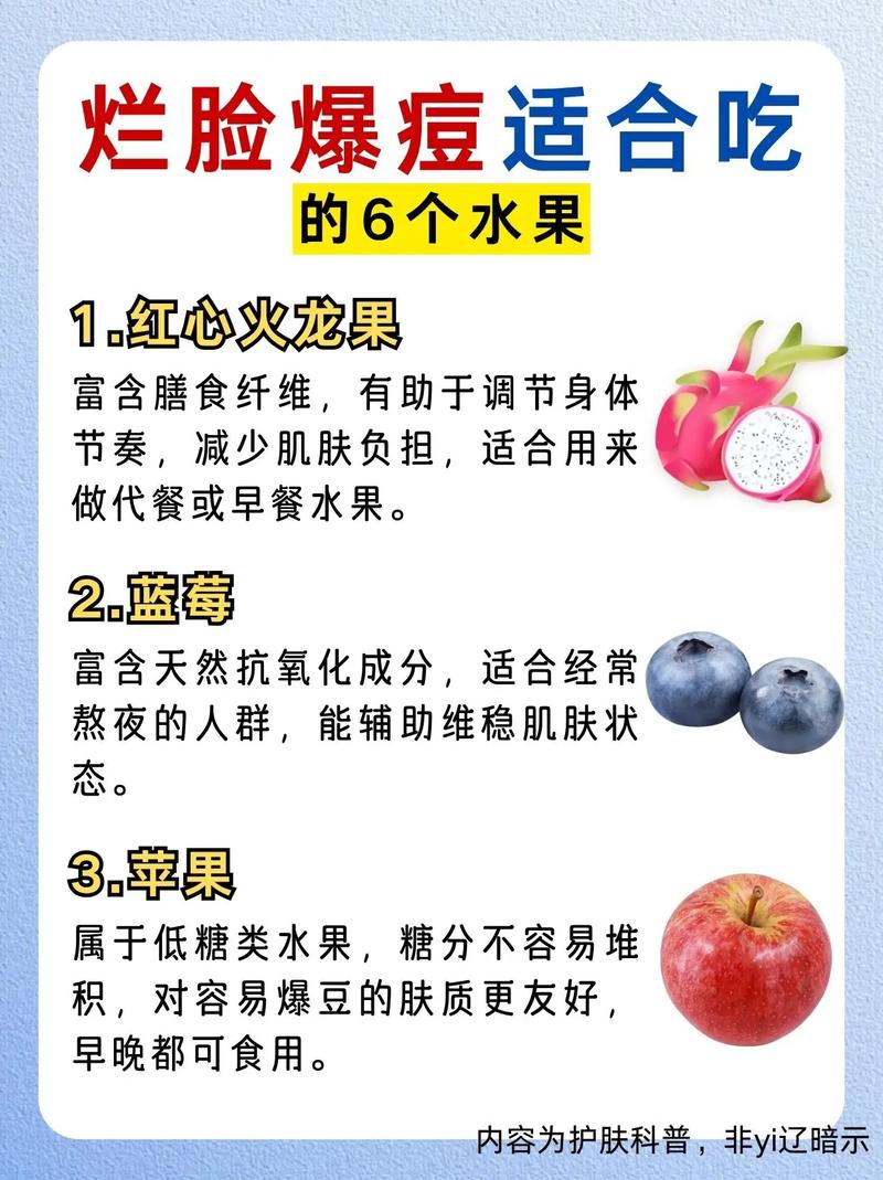 痘痘肌吃什么水果