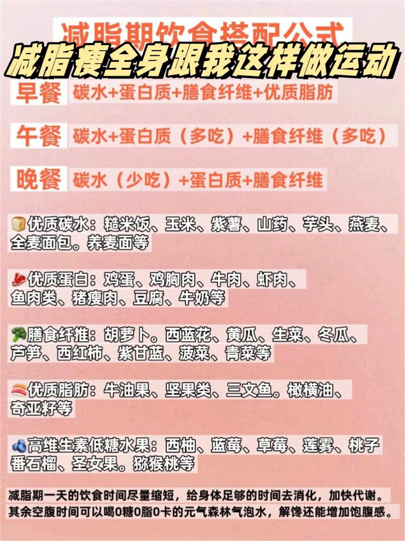 运动减肥后吃什么食物