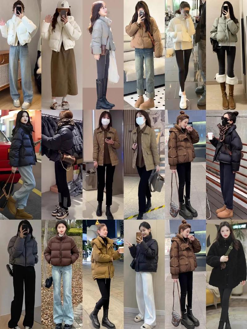 羽绒服里面穿什么好看