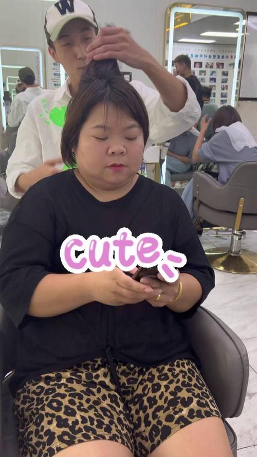 胖脸适合什么发型图片