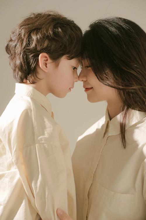 最新亲子照妆发造型