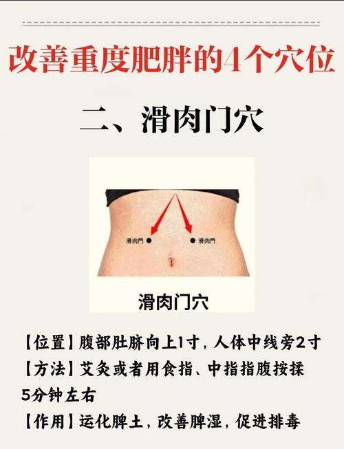 揉什么部位容易减肥