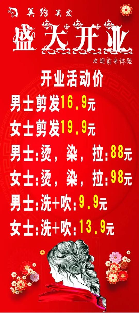 2025理发店最新活动