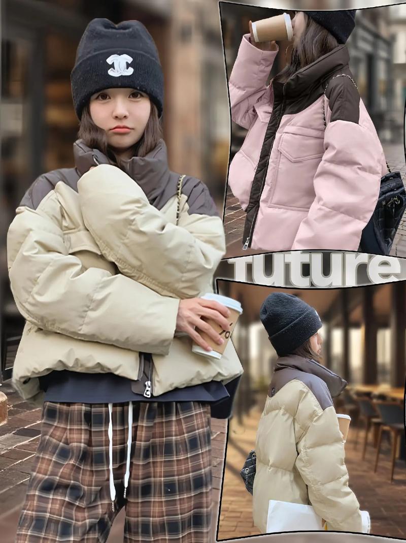 中学生短棉袄怎么搭配衣服好看