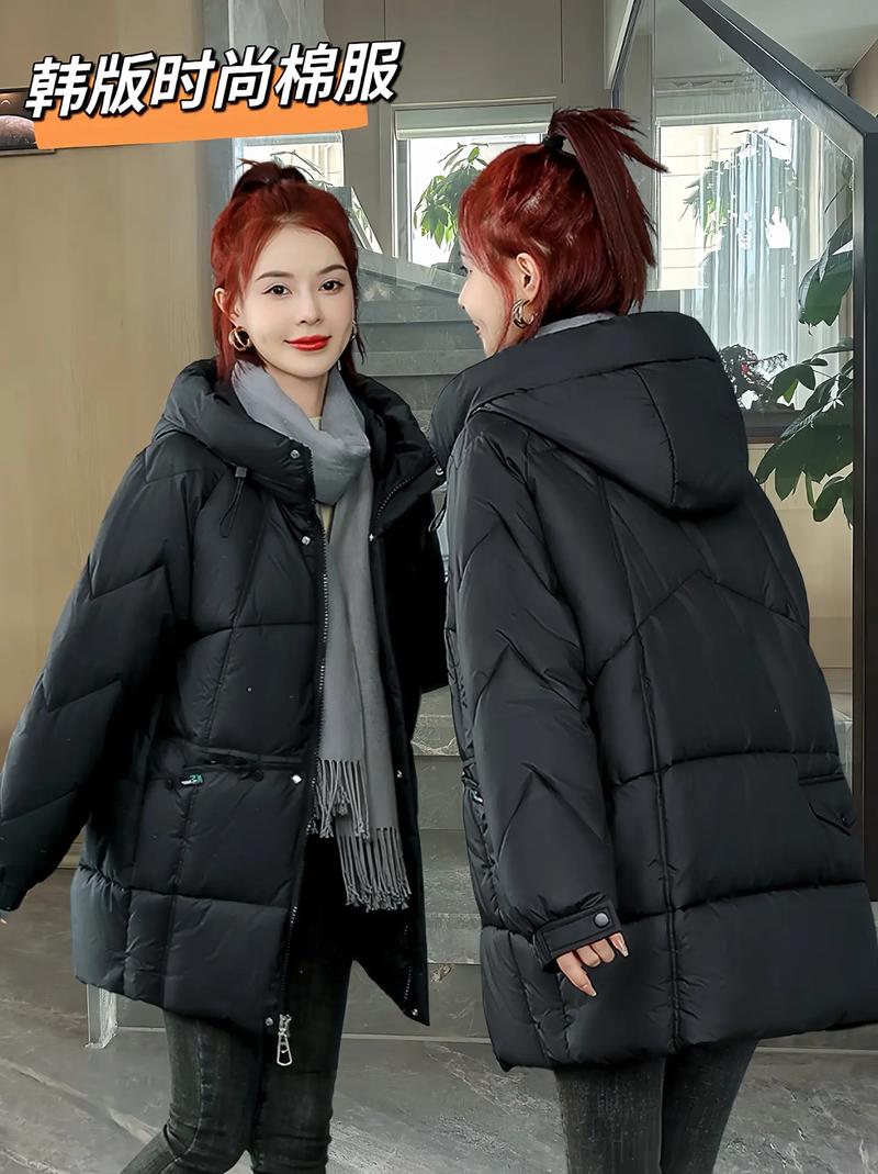 中学生短棉袄怎么搭配衣服