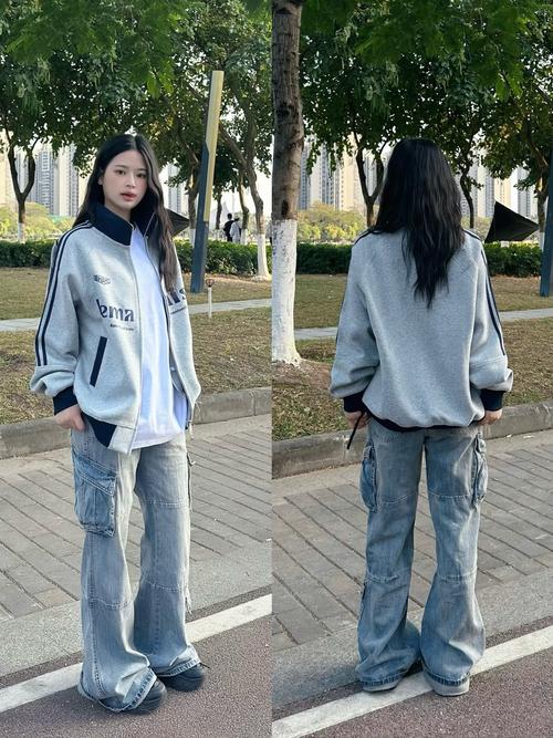 休闲长卫衣怎么搭配什么裤子和鞋子