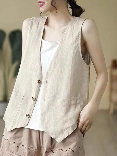 夏天短马甲怎么搭配好看吗