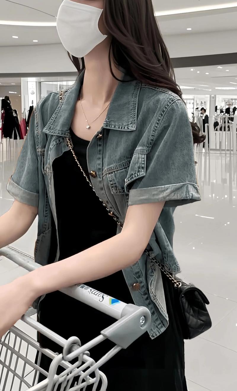 夏季牛仔上衣怎么搭配图片欣赏