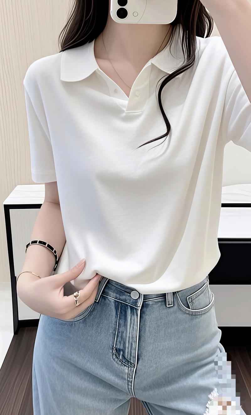 夏季白色t恤怎么搭配