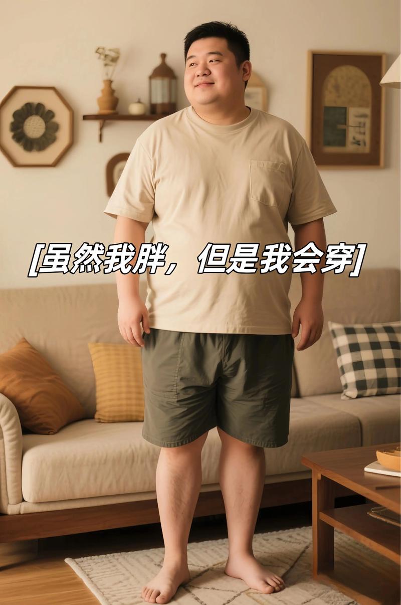 男生微胖胸大怎么搭配衣服