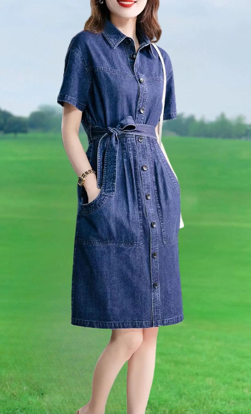牛仔连衣裙搭配什么鞋