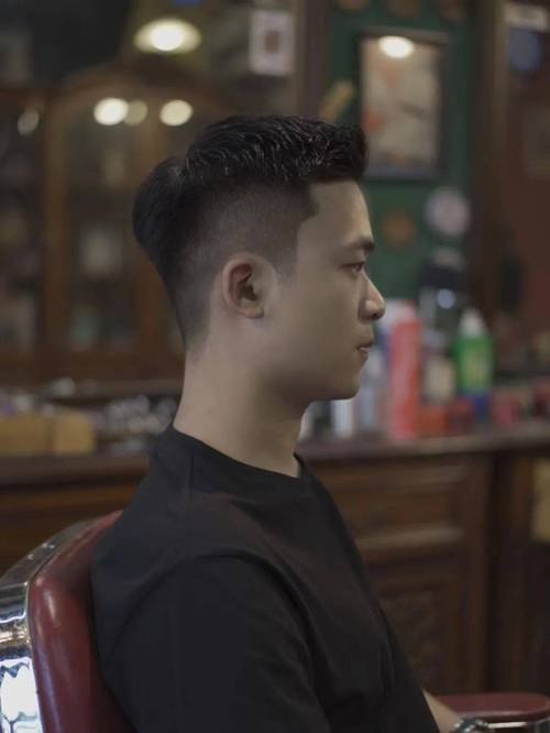 尖头适合什么发型男