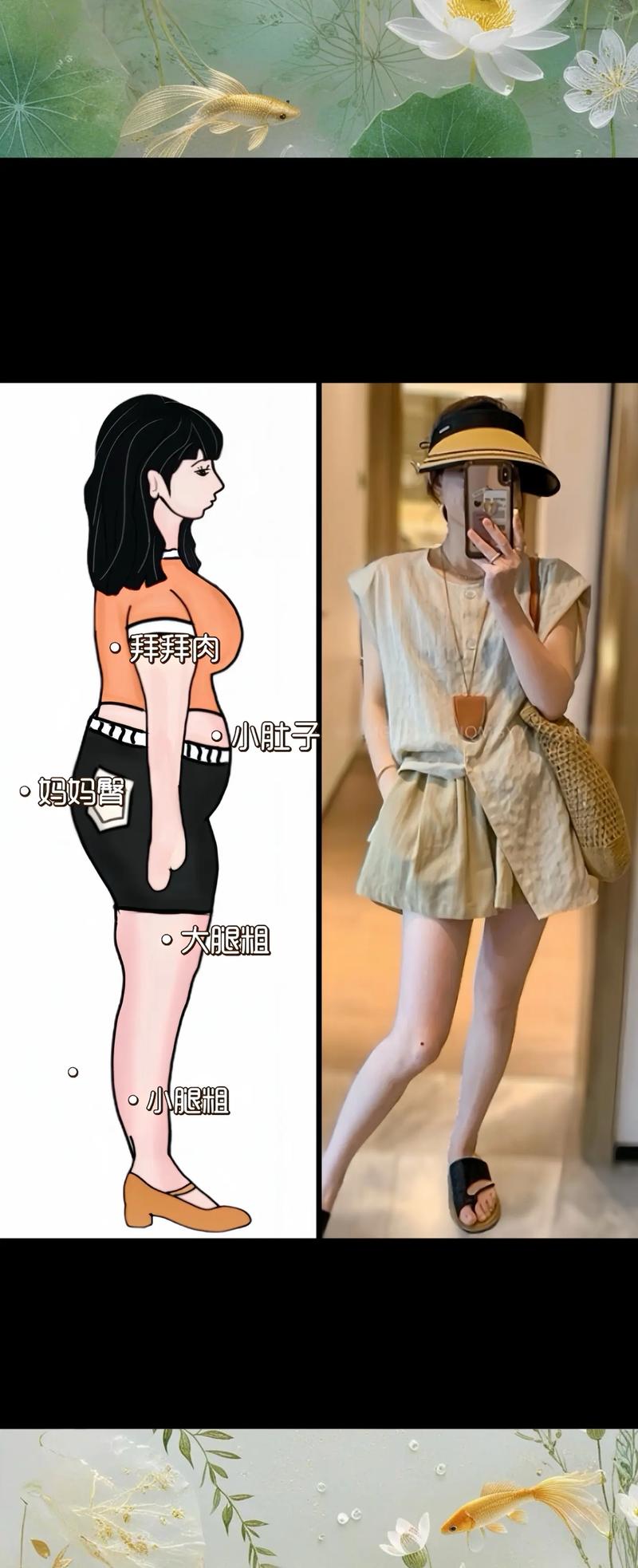 胯宽夏天怎么搭配衣服