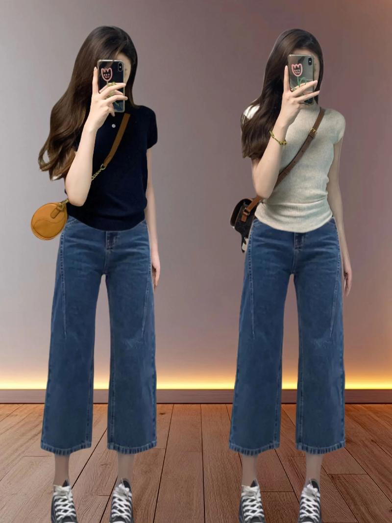 裤腿粗怎么搭配