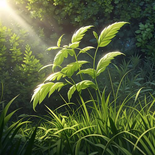 小草绿的像什么